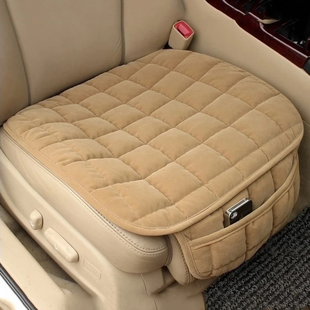 Housse de siège de voiture universelle chaude d’hiver coussin anti-dérapant siège de chaise avant coussin respirant protection de siège de voiture housses de siège pour voitures