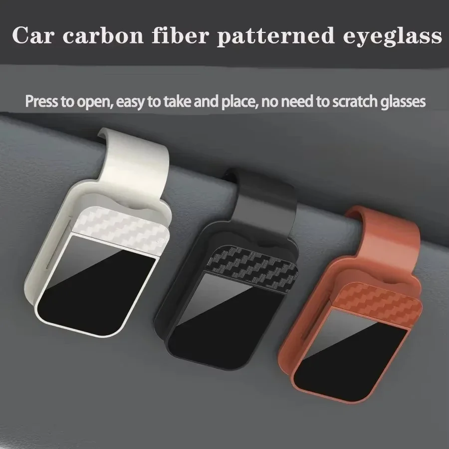 Pare-soleil de voiture, porte-lunettes de soleil, porte-lunettes Stable, organisateur de billets de cartes, Clip de rangement intérieur, accessoires de voiture